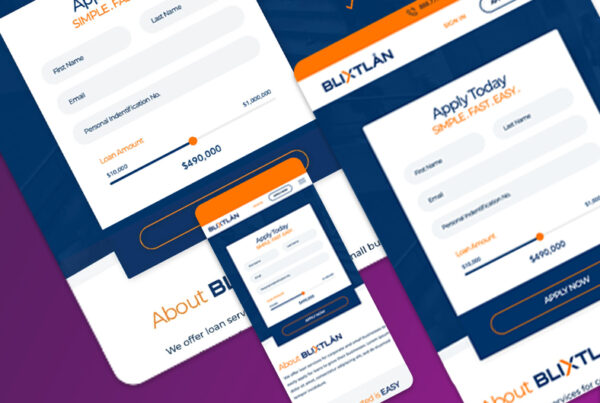 Portfolio Featured Thumbnail Template Web Design