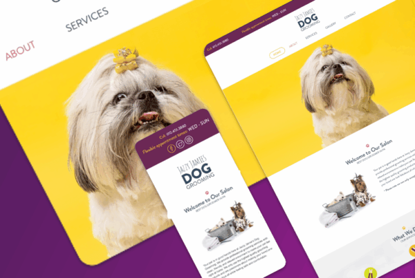 Portfolio Featured Thumbnail Web Design - Jazzy Jamie