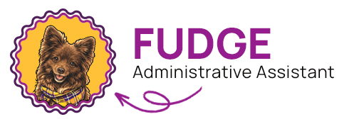 Fudge Badge - Option 2 with Arrow